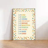 Confetti Affirmation Print