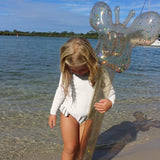 Kids Inflatable Noodle Cotton Candy Glitter Set of 2