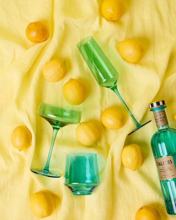 Pistachio Crush Vino Glass 2P Set