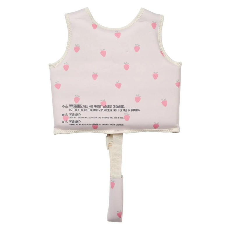 Kids Swim Vest 1-2 Strawberry Sunshine