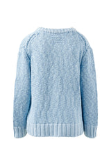 SAGE CHUNKY KNIT | SKY BLUE