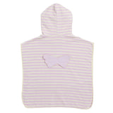 Kids Character Hooded Towel Princess Swan Soft Lilac