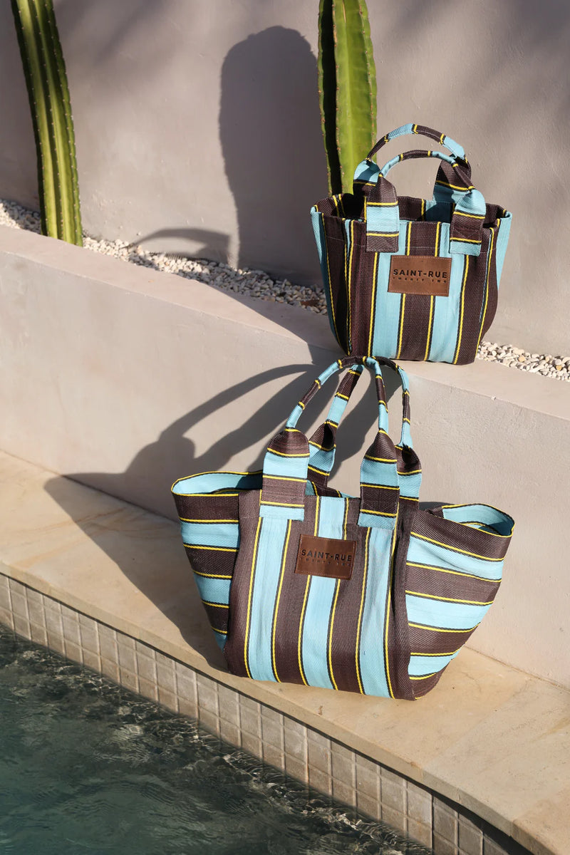 Shoulder Tote Blue