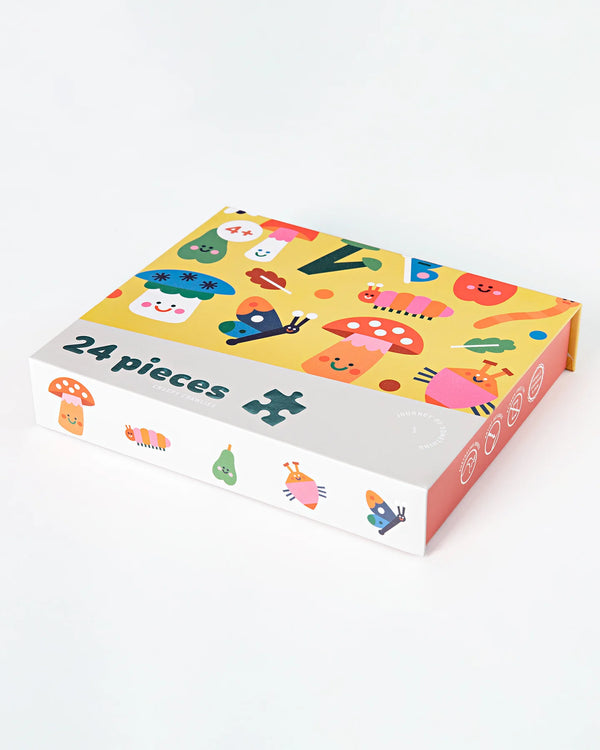 24 Piece Kids Puzzle Creepy Crawlies