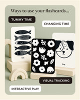 High Contrast Flashcards for Baby