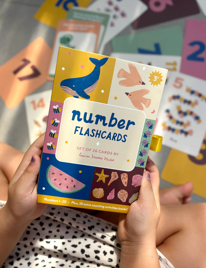 Illustrated Number Flashcards