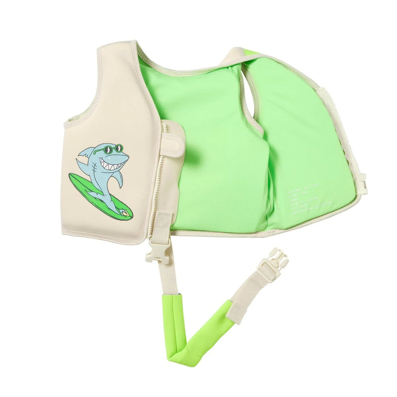 Kids Swim Vest Shred Shark