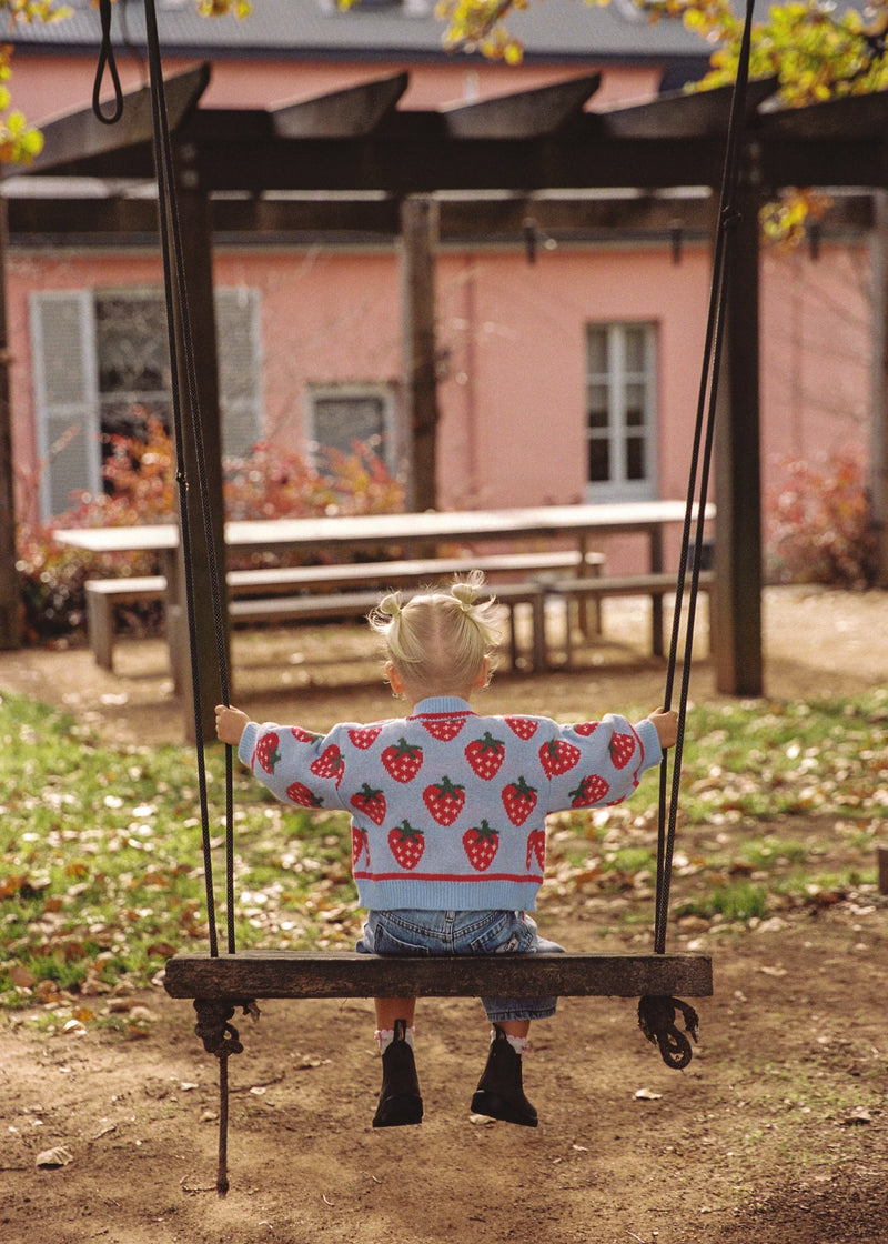 Strawberry Cardigan