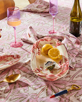 Lilac Colour Block Champagne Glass 2P Set