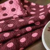 Paige Tea Towel - Rosewood