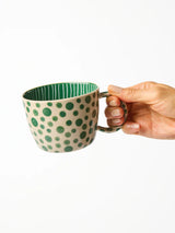 CHINO MUG GREEN SPOT