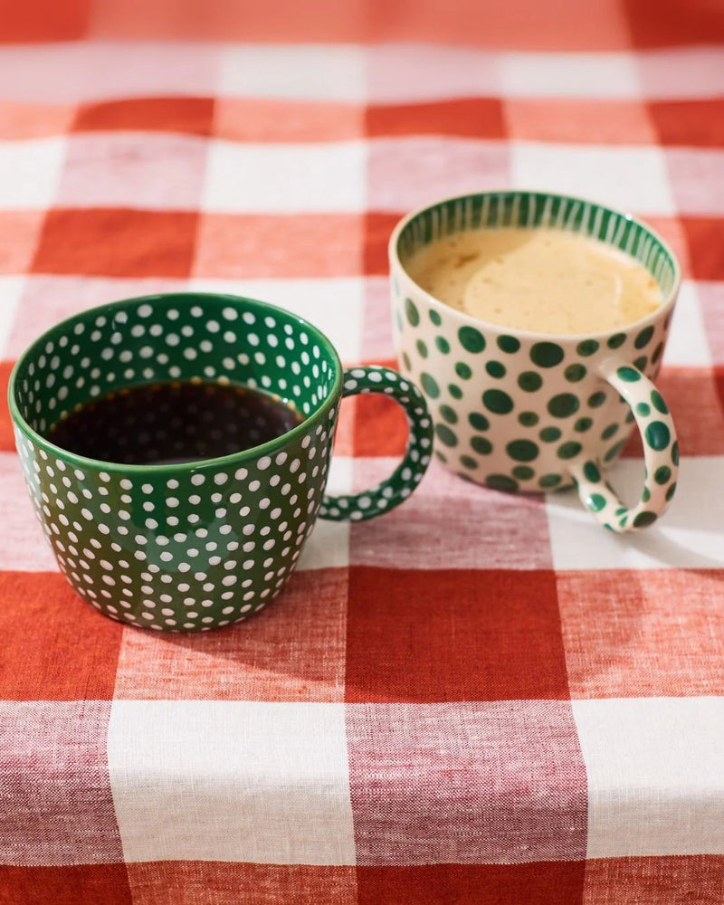 CHINO MUG GREEN SPOT