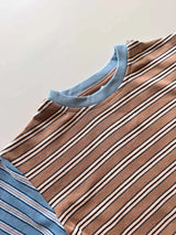 Colour Block Stripe Tee | Sorrento