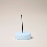Frosted Glass Holder - Blue