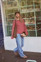 Beau Long Sleeve Slouchy Tee