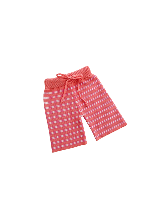 CROPPED PANTS | CORAL
