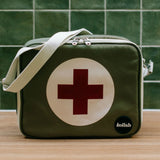 Kollab Family First Aid Kit Khaki/Burgundy
