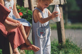 Charlotte Romper - Sky Gingham