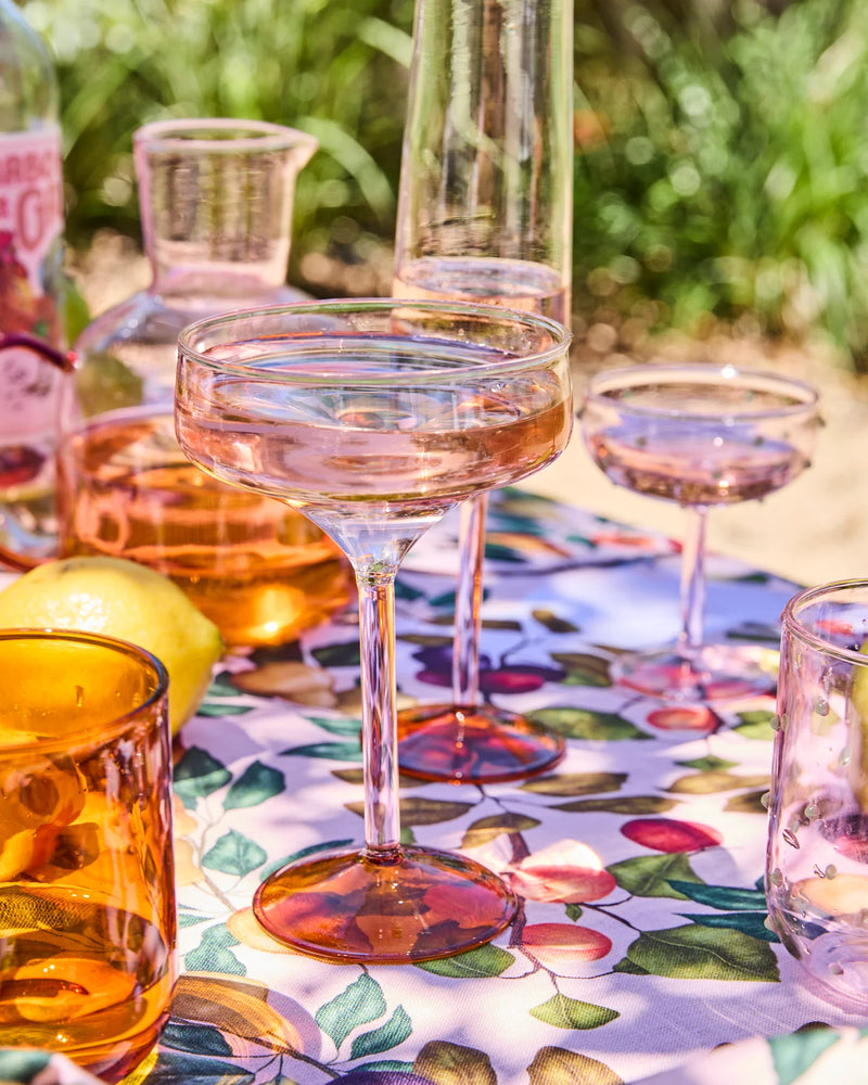 Marshmallow And Marmalade Margarita Glass 2P Set