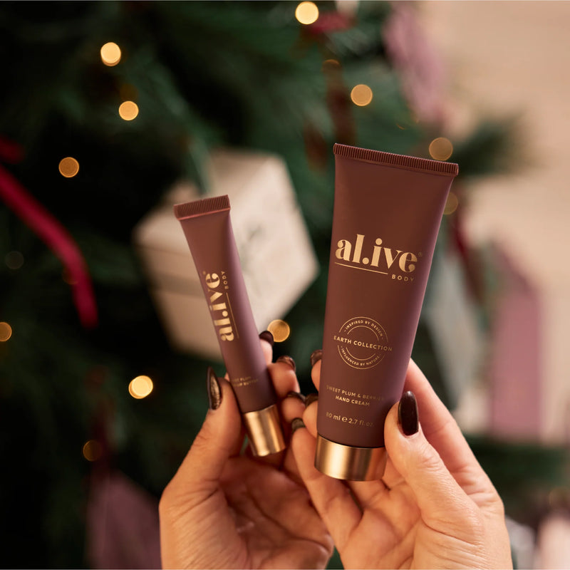 HAND & LIP GIFT SET - SWEET PLUM & BERRIES