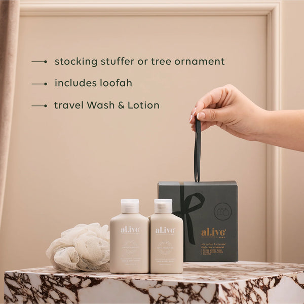 BODY CARE ORNAMENT - SEA COTTON & COCONUT