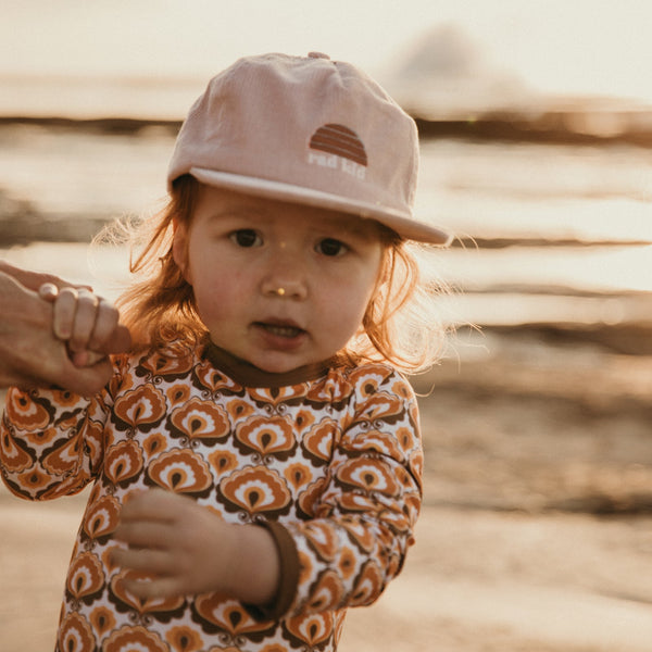 Rad Kid Cord Cap - Mauve