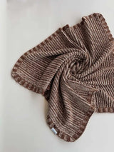 Chunky Knit Blanket | Chocolate
