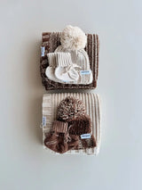 Chunky Knit Blanket | Chocolate