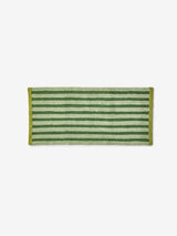 Stripe Reversible Khaki Long Bath Mat