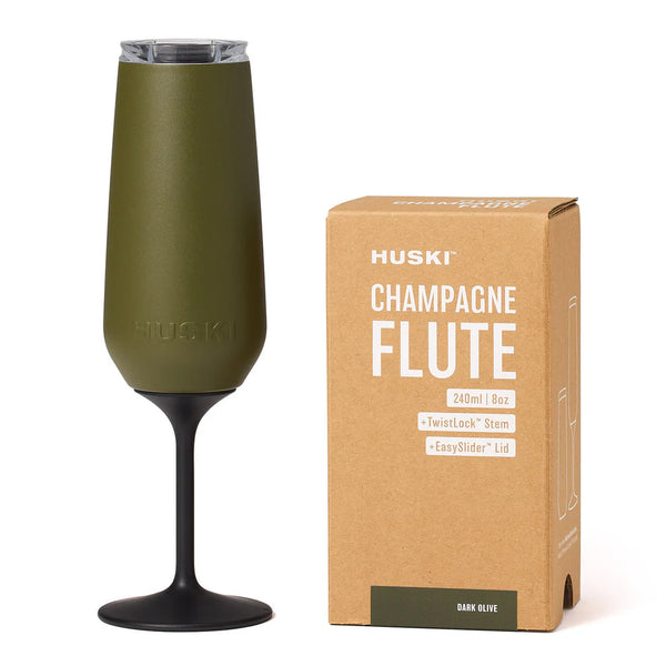 Champagne Flute - Dark Olive