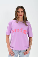 Adult Sunday Tee - Purple