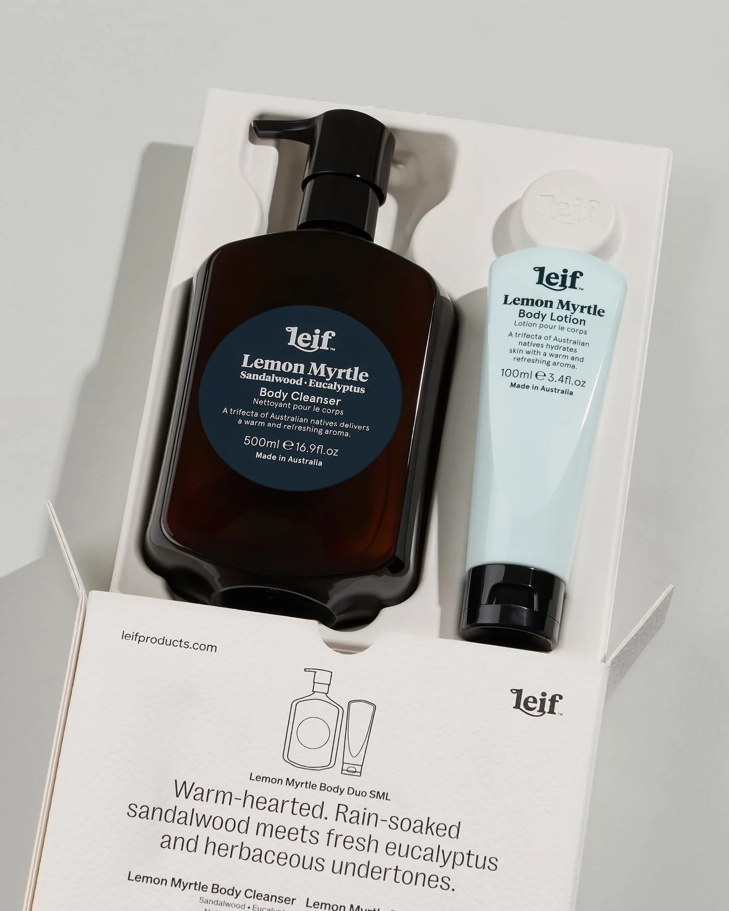 Lemon Myrtle Body Duo | Small – Fetch