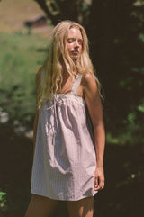 Valerie Mini Dress - Rosa Stripe