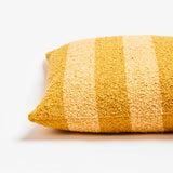 Boucle Stripe Tan Peach 60cm Cushion