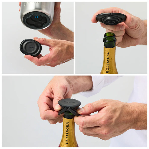 Huski BubbleLock™ Bottle Stopper