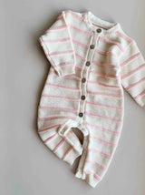 Raised Stripe Full Romper | Sweetpea