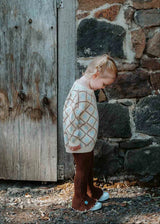 Cotton Knit Jumper | Bluebell