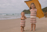 Organic Sunshine Stripe Knit Romper