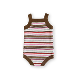 Organic Sunshine Stripe Knit Romper