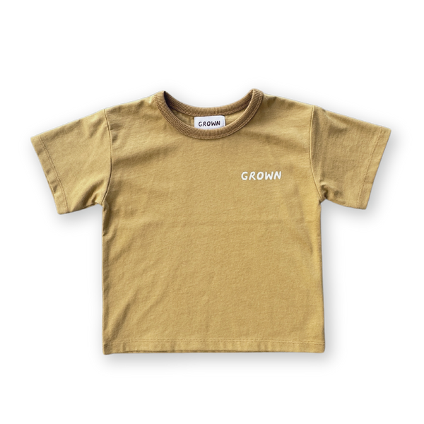 Organic Sunshine Tee - Mustard