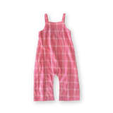 Cotton Check Playsuit