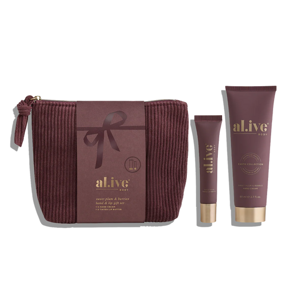HAND & LIP GIFT SET - SWEET PLUM & BERRIES