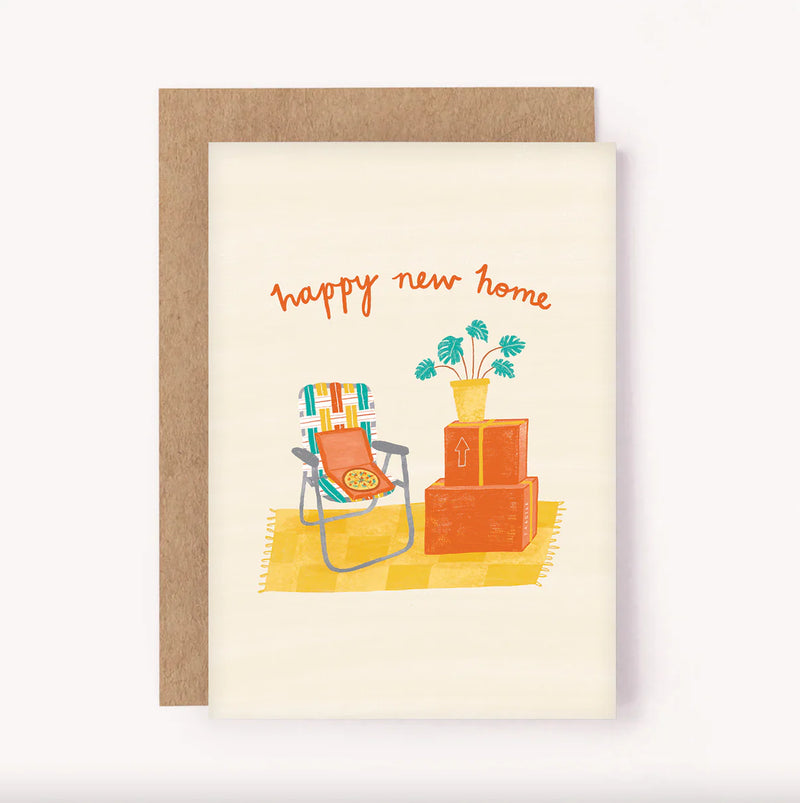Happy New Home Card - Housewarming