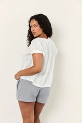 Jasmine Blouse - Blanc