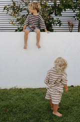 Basics Rib Set | Golden Shore Stripe