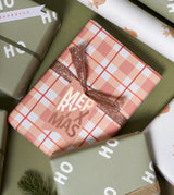 Tartan | Tan + Red