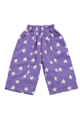 Dusty Star Pants - Purple Gingham