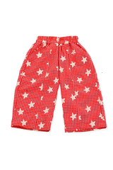 Dusty Star Pants - Pink Gingham