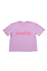 Sunday Tee - Purple