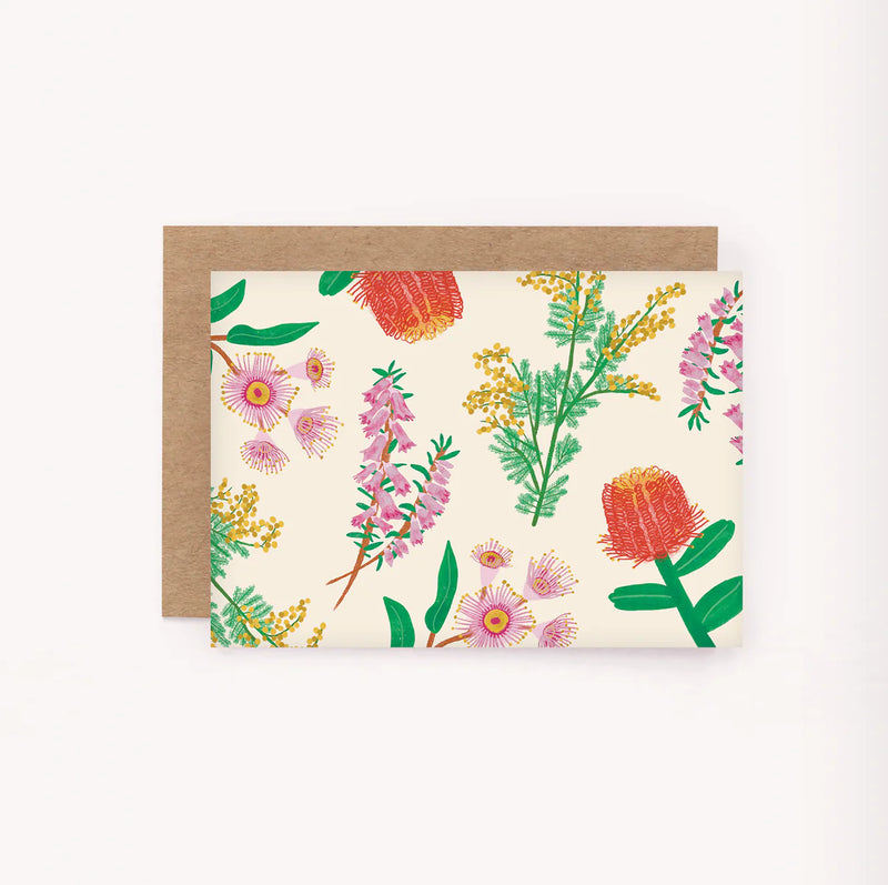 Wildflowers Mini Card
